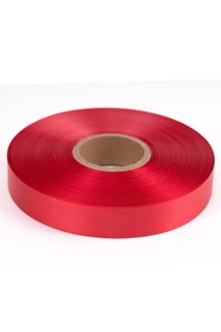 Купить ленту сaтин шириной 20 мм, однотонную красную