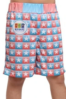 Шорты Реал детские с полной запечаткой "Voila"#1