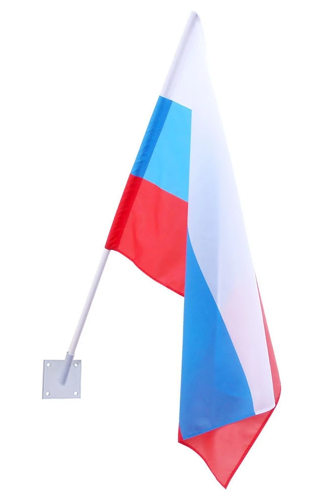 Кронштейн уличный настенный на 1 шток с алюминиевым древком 2,5 м#1