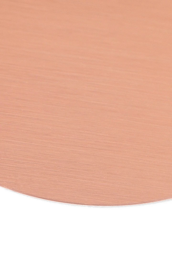 Вкладыш царапанный односторонний 25 мм 0,45 мм 50 шт, медь#2