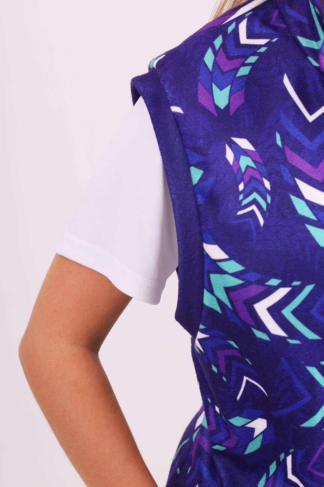 Жилет Джон флисовый без подклада унисекс, с полной запечаткой#3