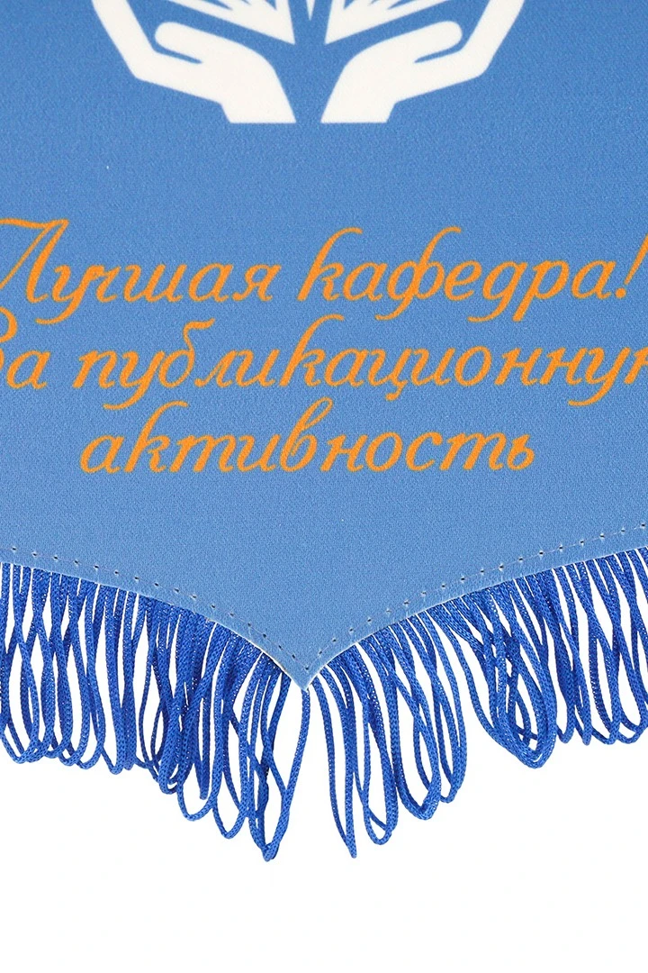 Вымпел Герб печатный с бахромой, 15х22 см#2