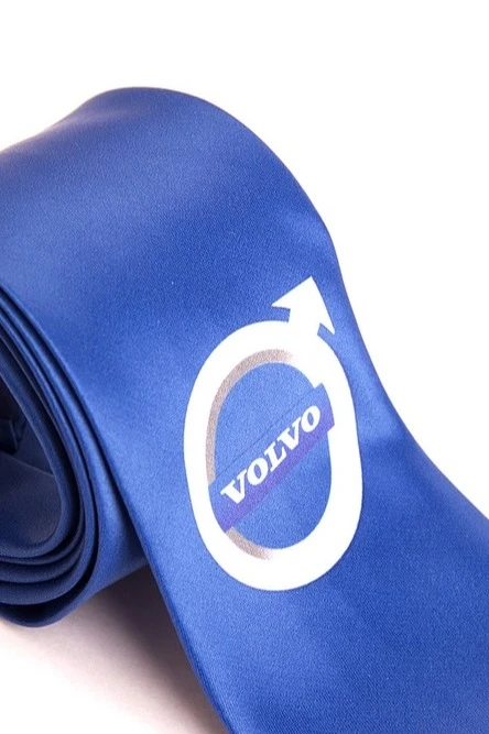 Галстук Классика самовяз мужской, с полной запечаткой "Volvo"#2