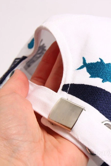 Бейсболка Прайд с уникальной вышивкой на всех деталях (хлопок) "Pelican"#4