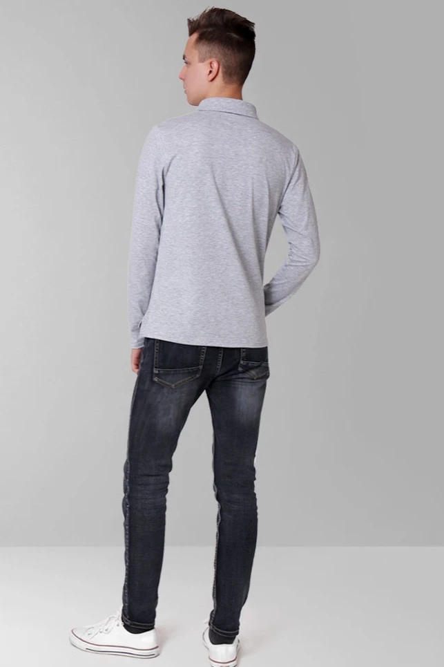 Лонгслив Декстер Плюс унисекс однотонный (хлопок)#1