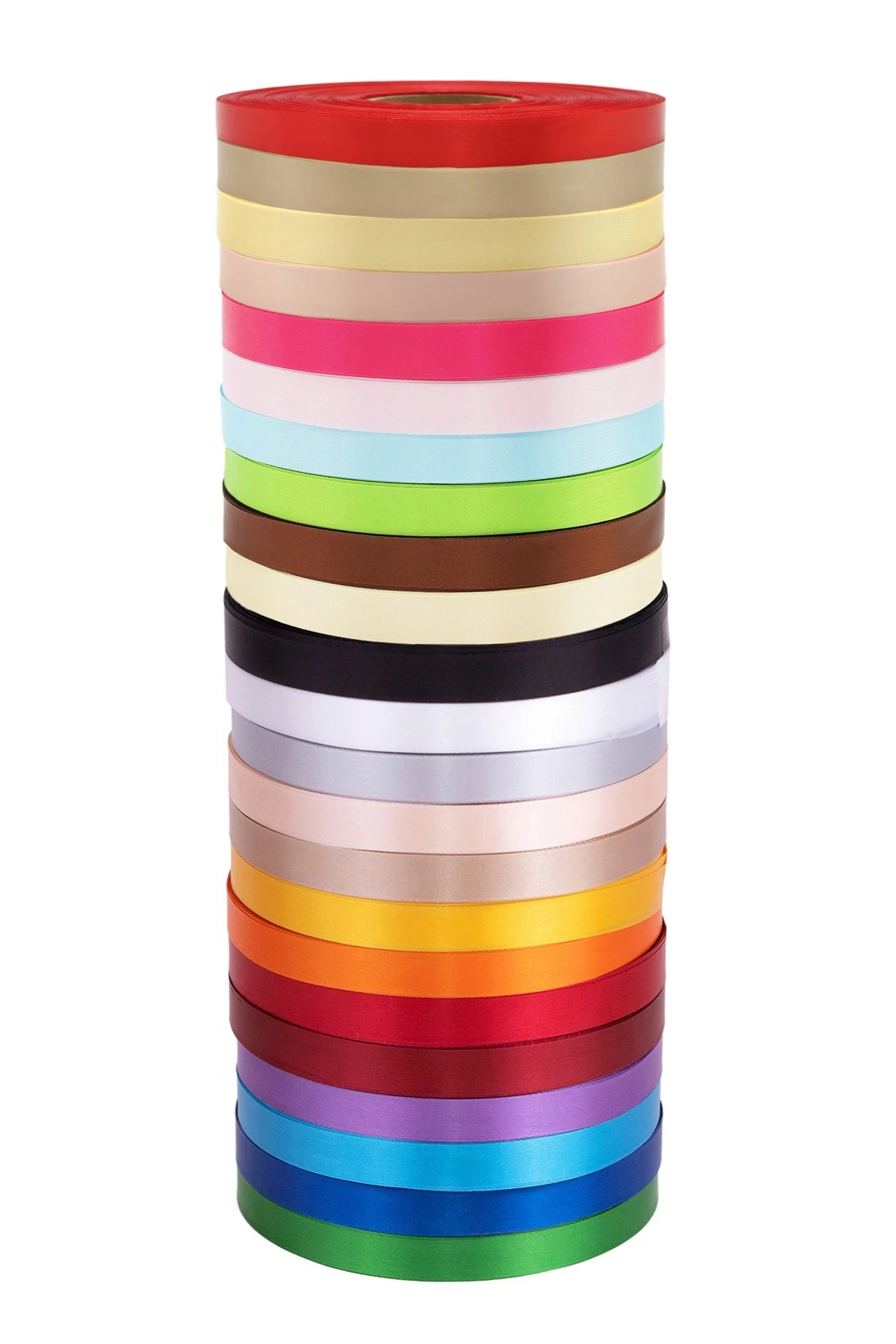 Купить ленту сaтин 90 м, шириной 1.5 см