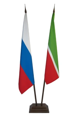 Арендовать подставку деревянную с основанием Пирамида (бук темный) 2 штока 2,2 м