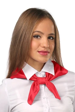 Купить платок Фантазия 60х60 см красный