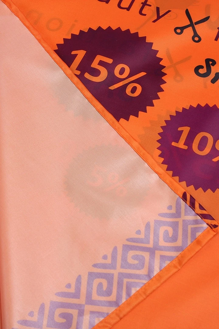 Накидка Джини из оксфорда с капюшоном 52х95 см, с полной запечаткой "Phinix"#1