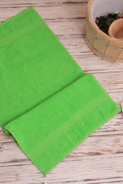 Купить полотенце махровое 40х70 см, салатовое