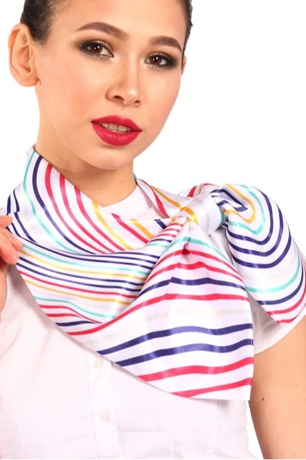 Косынка Франтон 30х40 см, с полной запечаткой "Polosi"#1