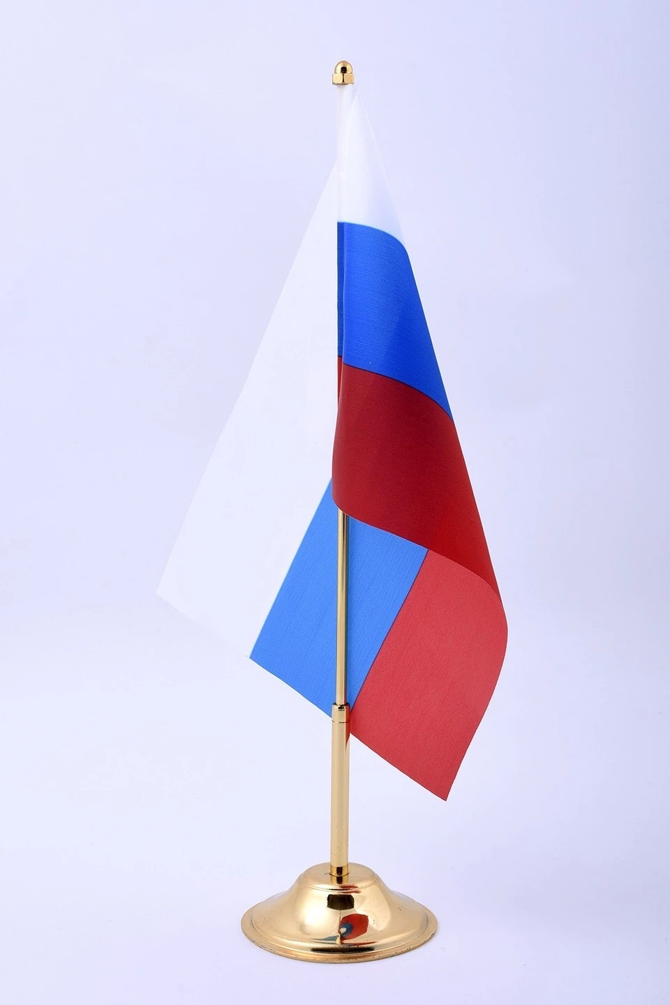 Флажок РФ 15х22 см, шeлк#1