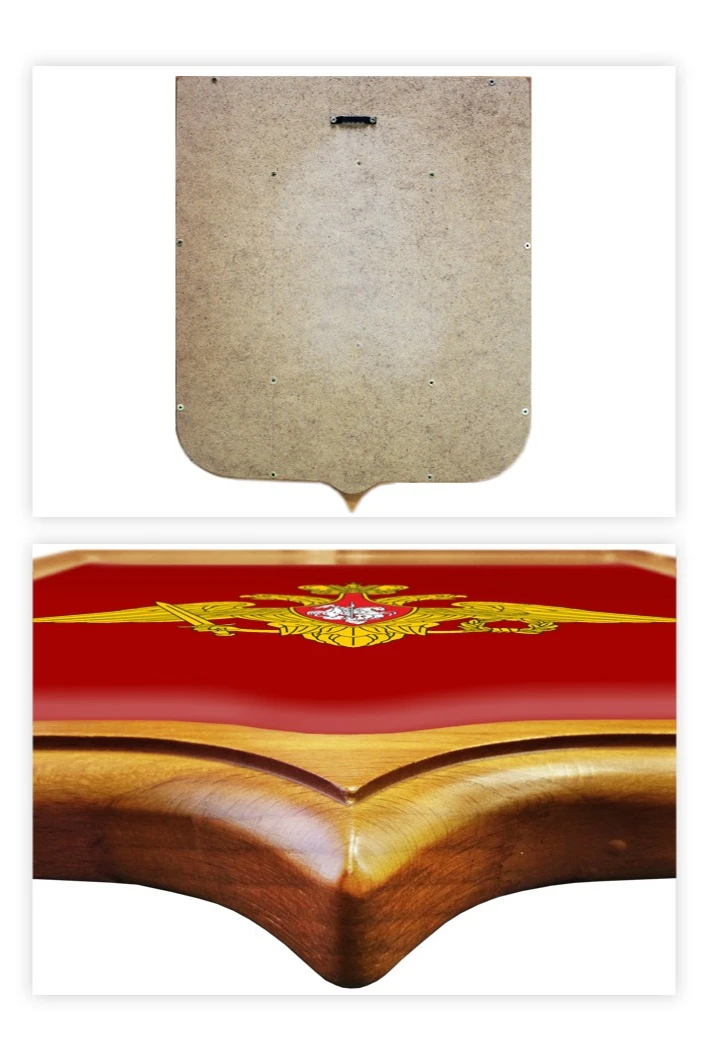 Купить Герб Вооруженные силы РФ размер 53х61 см печатный рамка светлое дерево Купить Герб Вооруженные силы РФ размер 53х61 см печатный рамка светлое дерево