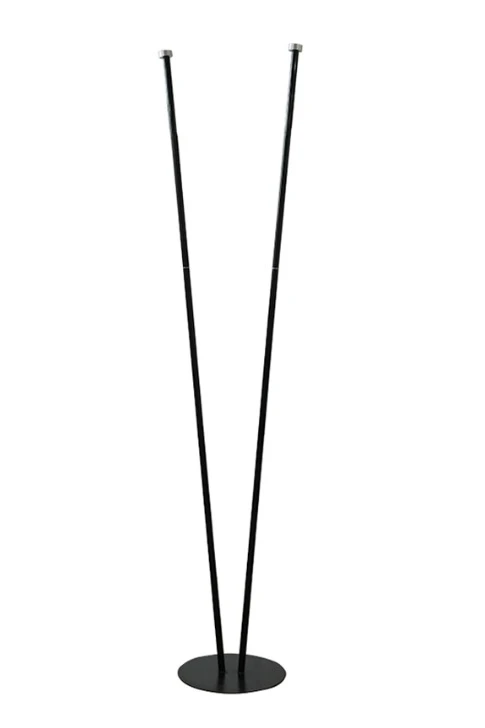 Купить флаги РФ и Санкт- Петербурга атлас 100х150 на металлической подставке 2,25м