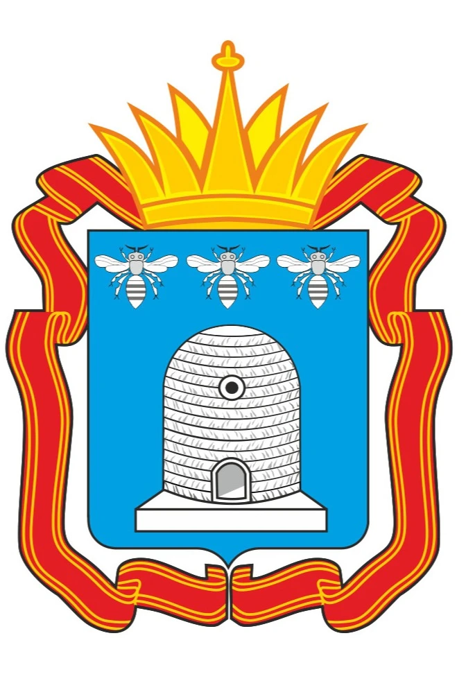 Герб Тамбовской области 35х43 см, печатный#1