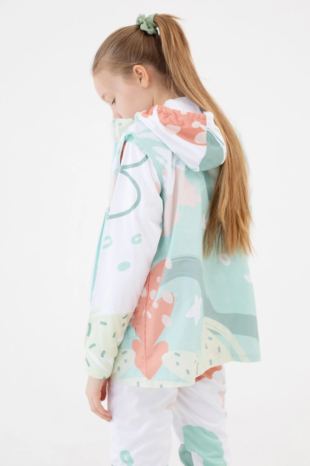 Жилет Брендон без капюшона детский, с полной запечаткой "Eco camp"#4