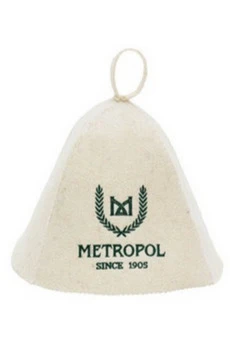 Купить шапку Банщик, однотонную "METROPOL"