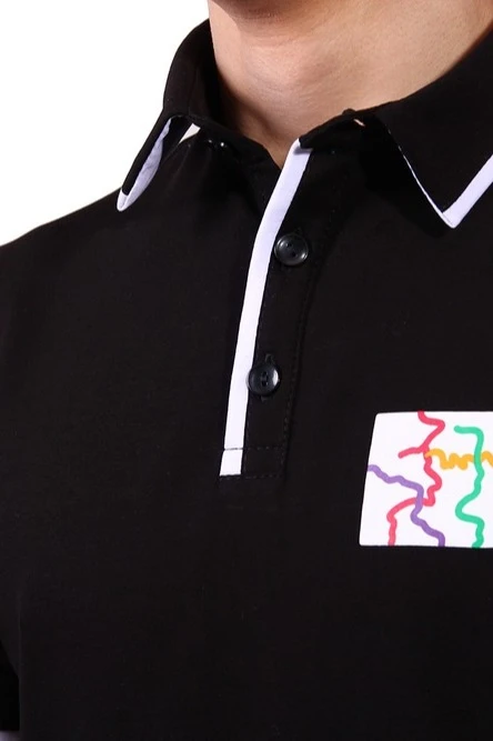 Поло Лайн унисекс комбинированная "CREW"#2