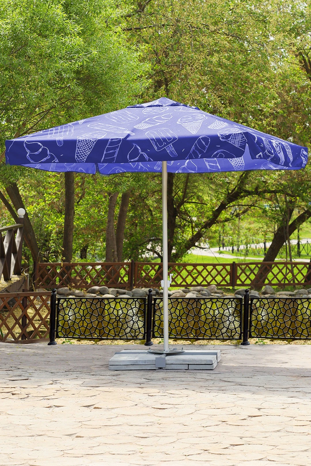 Конструкция зонта Майорка 3 м#7