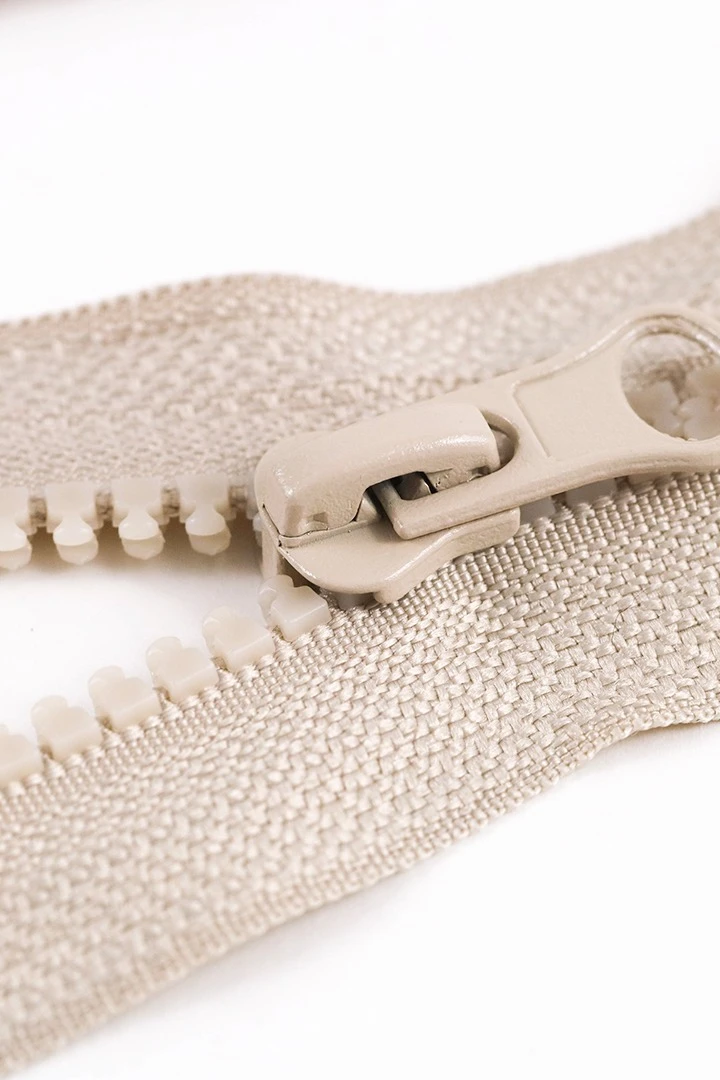 Молния тракторная разъемная 80 см, тип 5, бежевая#2