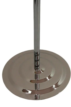 Купить основание Круг (с переходником на 25 мм) для флагштоков Бриз Оптима из нержавеющей стали