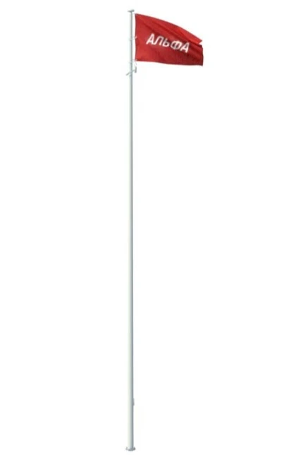 Арендовать флагшток из стекловолокна с закрытым механизмом 9 м