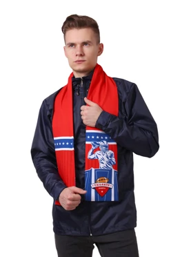 Купить шарф печатный "Tailgate party" 15х130 см