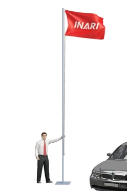 Купить флагшток Моби Стандарт 6 м