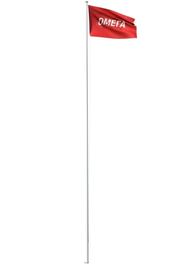 Арендовать флагшток из стекловолокна с открытым механизмом 12 м