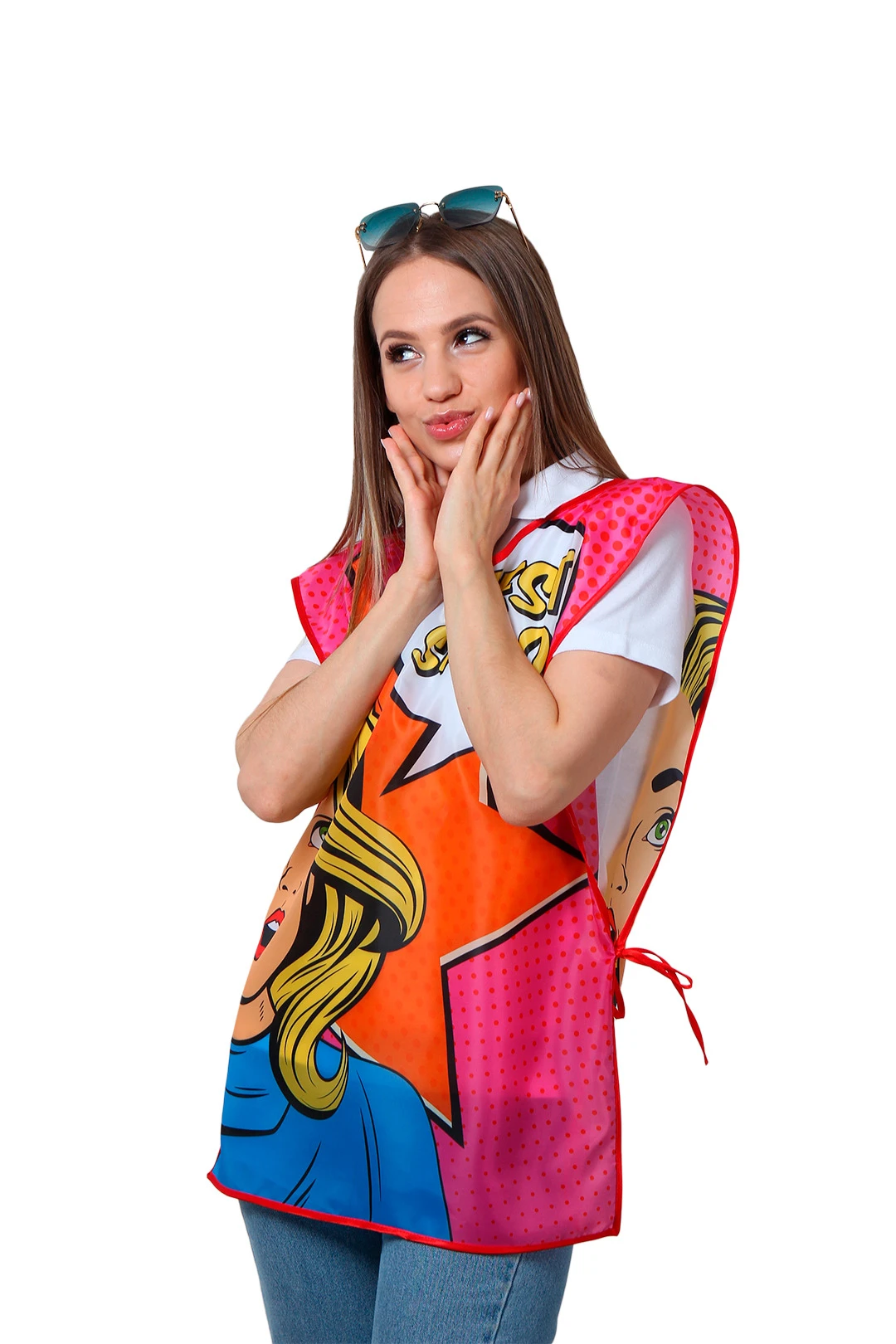 Накидка Инсайт 50х70 см, с полной запечаткой "BEST SALON"#2