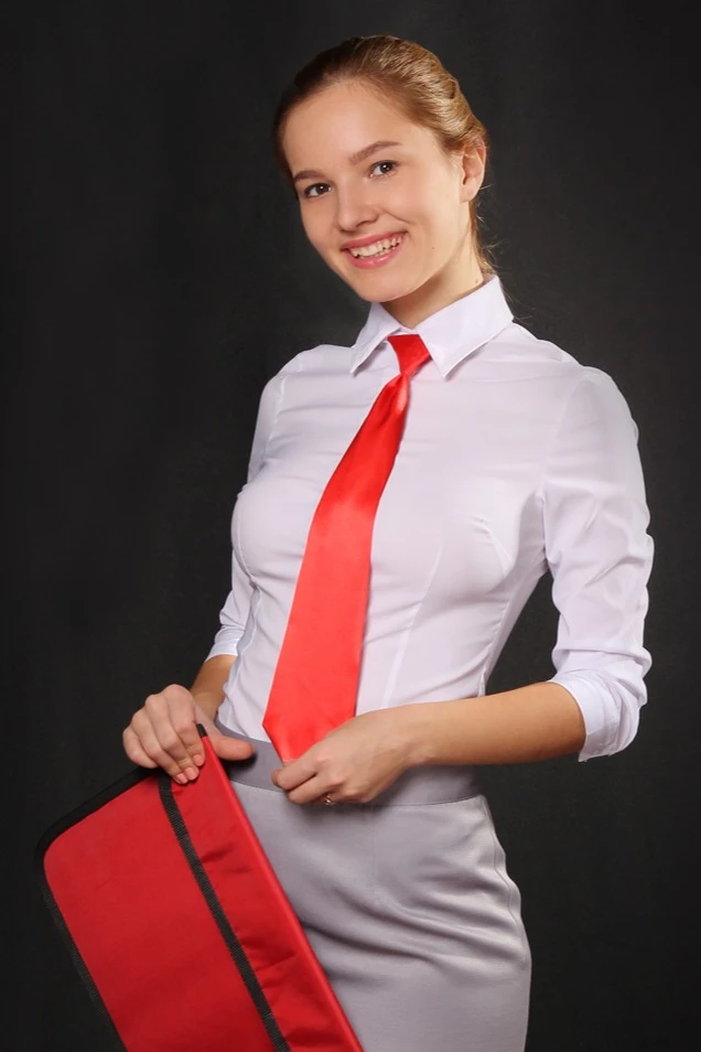 Галстук Тайм на резинке, однотонный#1 Галстук Тайм на резинке, однотонный#1