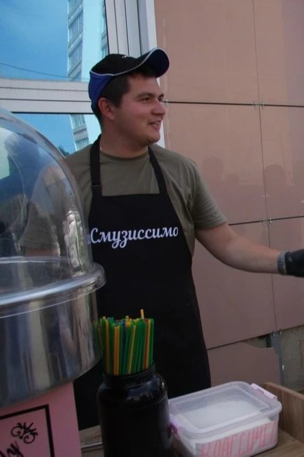 Фартук Латте с полной запечаткой из габардина "Smoothissimo"#3