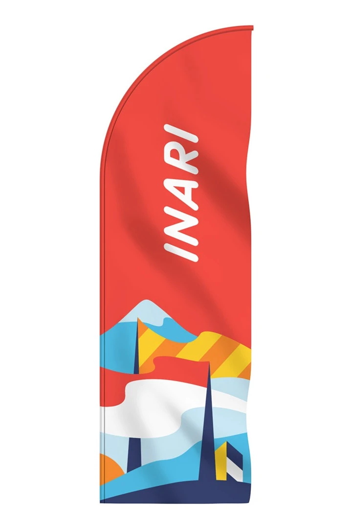 Купить флаг Парус 63х220 см шелк