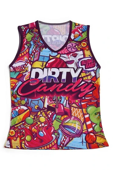 Майка Берри женская с полной запечаткой#3