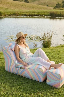 Шезлонг 60х120х62 см с полной запечаткой#2