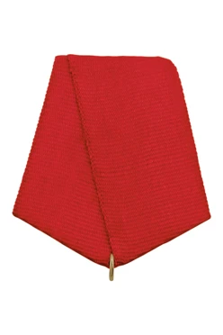 Купить колодку 5-угольную с обтяжкой лентой Красная