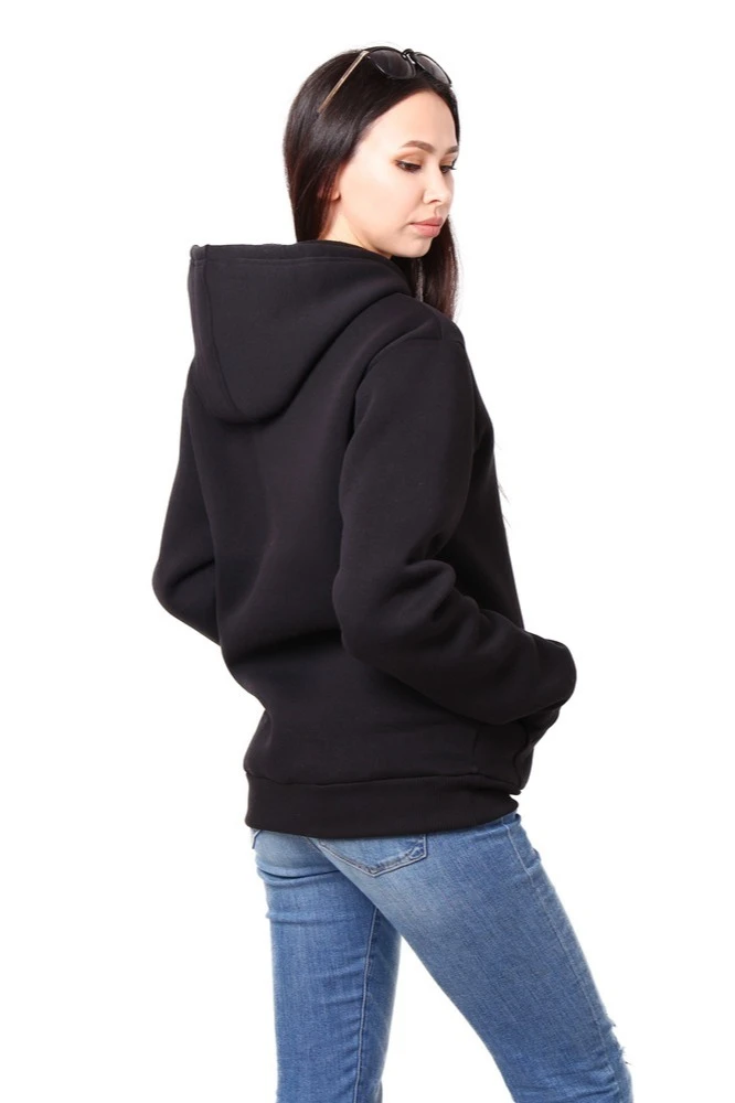 Худи Майк из футера унисекс, однотонная "Cryptoyrd"#1