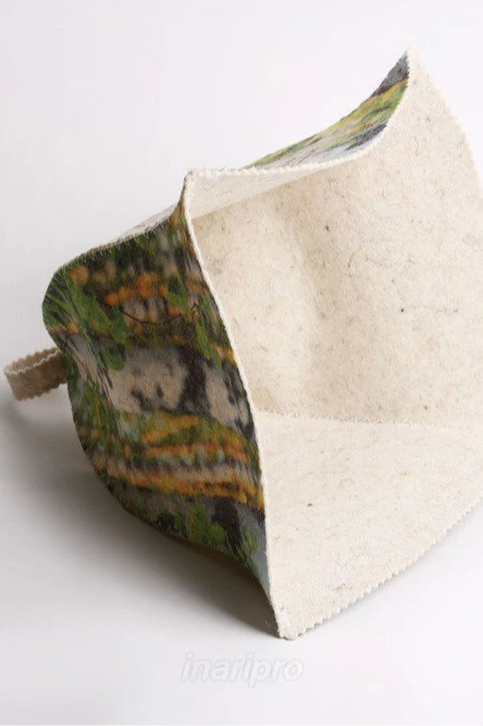 Шапка Банщик с полной запечаткой "Russian Steam"#4