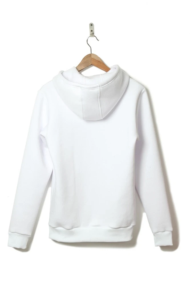 Балахон Рик из футера унисекс, однотонный белый#6