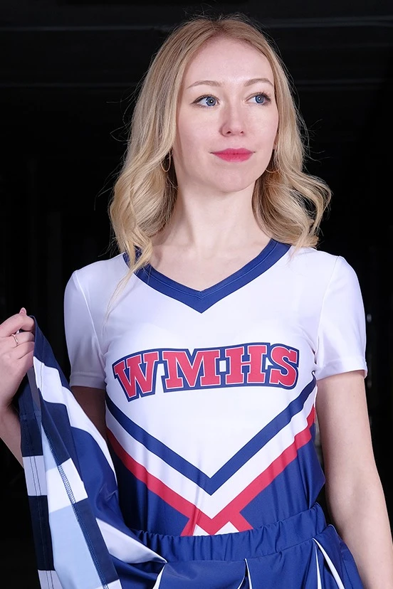 Купить топ Дэниель женский с полной запечаткой "WMHS"