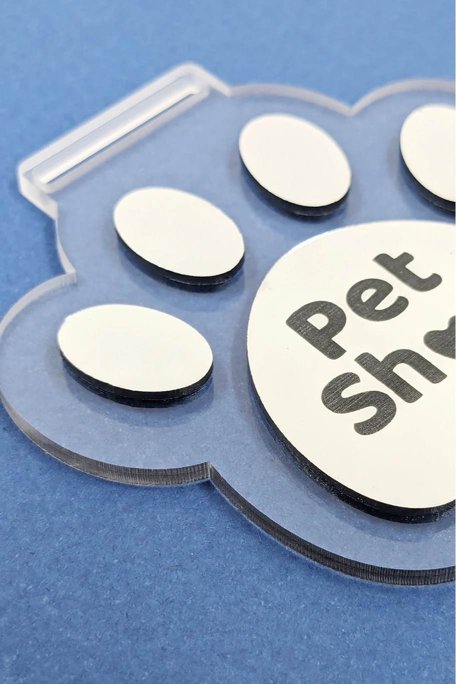 Медаль из акрила АК4003 Круг 40 мм с гравировкой#2