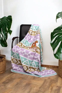 Купить плед флисовый Палитра (двухсторонний) 150х170 см "Кафе CHAMPUR"