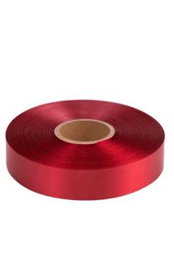 Купить ленту сaтин шириной 25 мм, однотонную бордовую