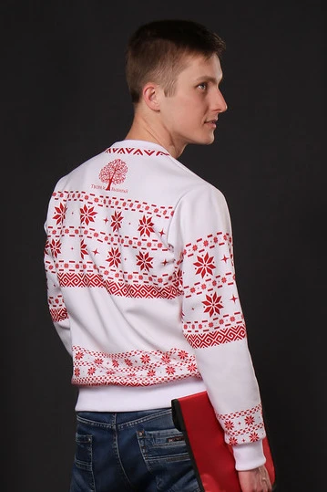 Купить свитшот унисекс "Твори и выбирай" с полной запечаткой