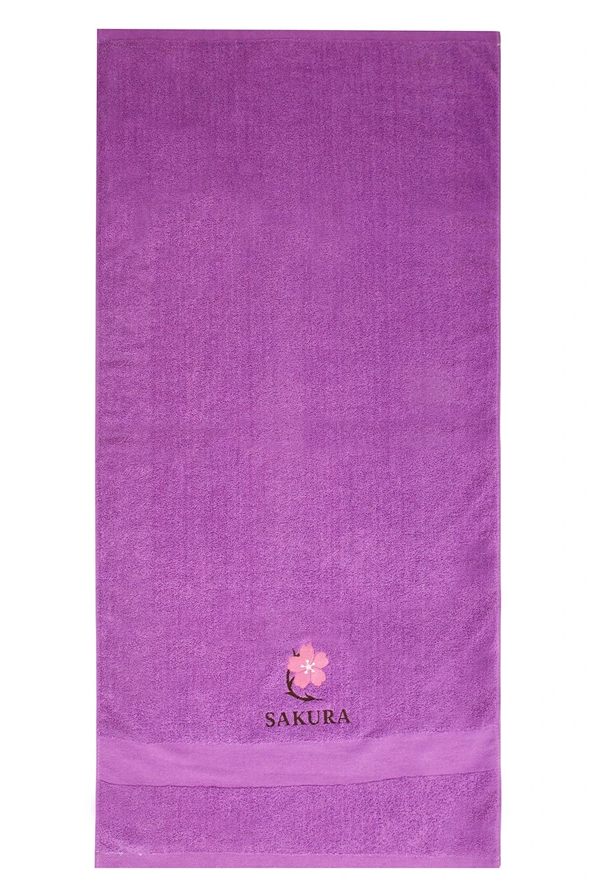 Купить полотенце махровое 70х140 cм с вышивкой (Color)