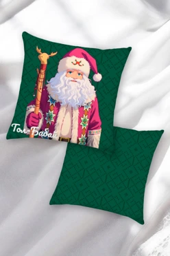 Купить подушку 40х40 см, с принтом "Tol Babay"