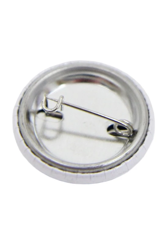 Значок закатный диаметр 37 мм, с печатью "Christmas"#1