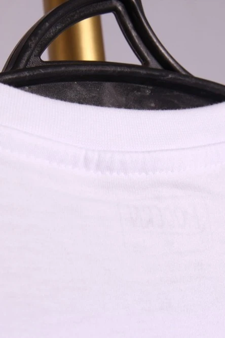 Футболка Премиум унисекс (Modern) однотонная белая (хлопок)#4