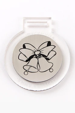 Медаль из акрила АК8010 Круг 80мм с гравировкой#1