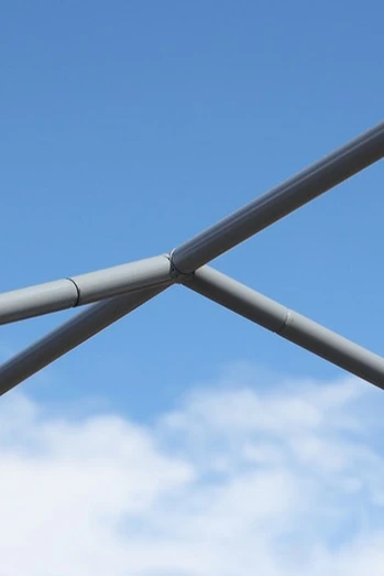 Конструкция для палатки (с козырьком) 2х6 м#3 Конструкция для палатки (с козырьком) 2х6 м#3